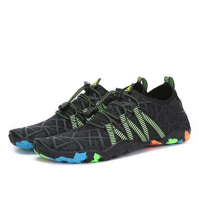 Aqua Shoes Summer Shoes Men Breathable Woman Sneakers Adult Beach Slippers Upstream Shoes Swimming Diving Socks Tenis Masculino