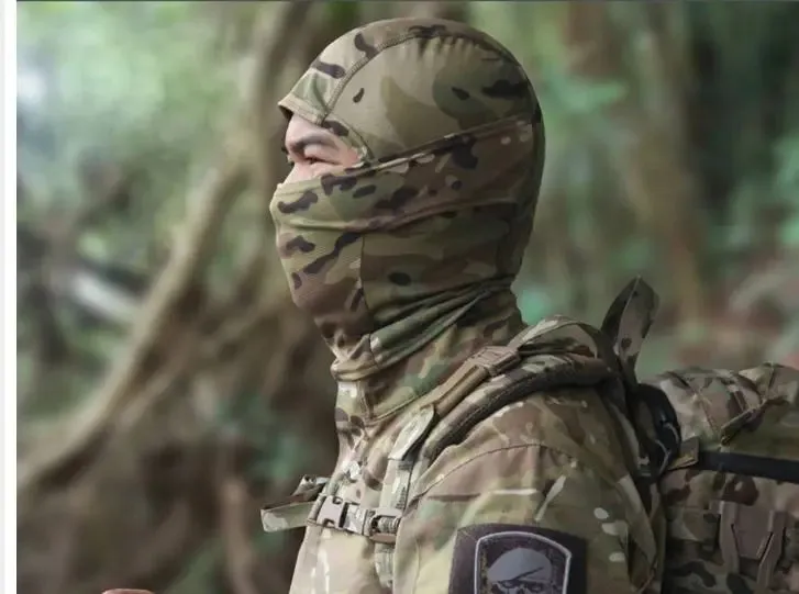 Camo full face Mask - Quick dry