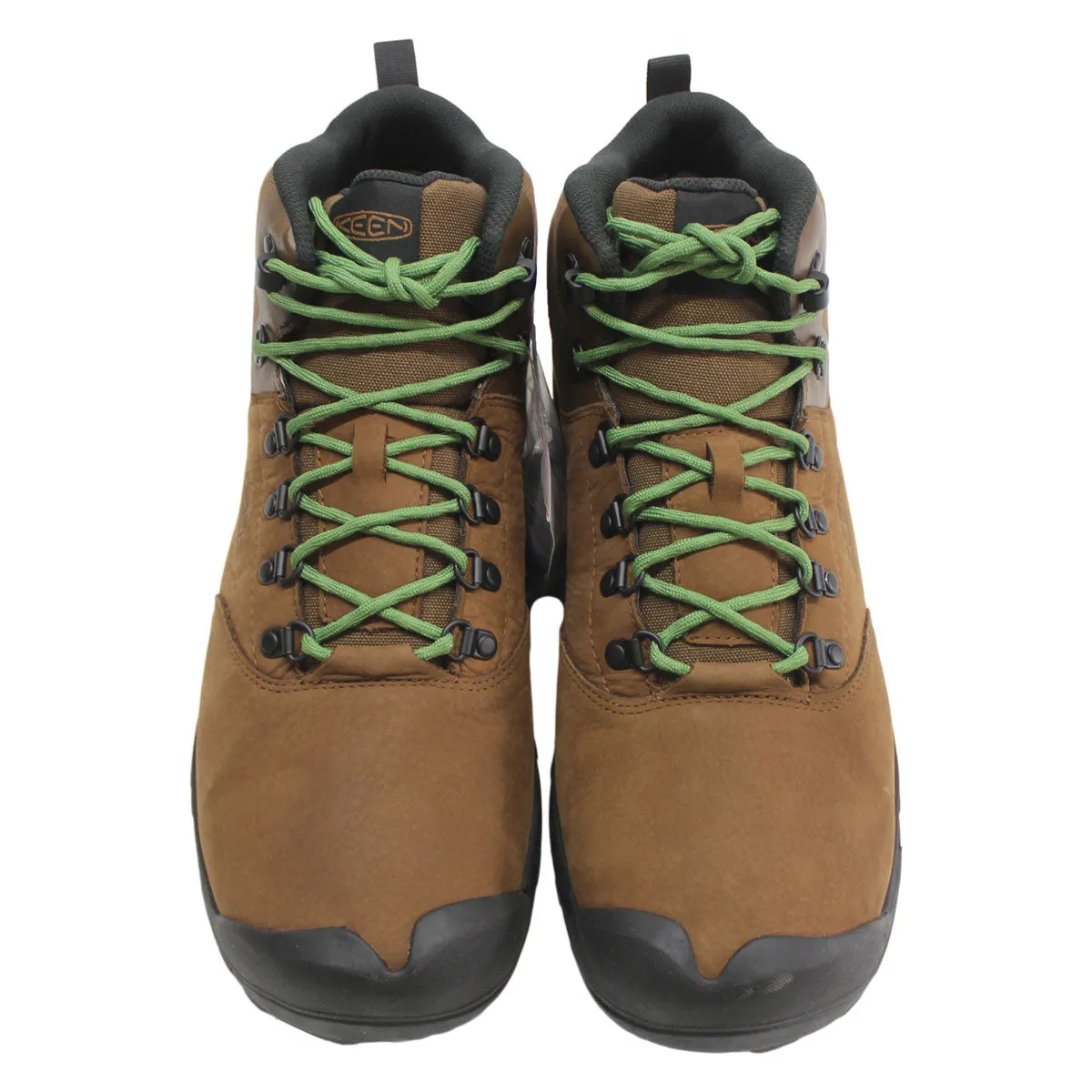 Keen Mens Nxis Explorer Mid Leather Textile Boots - UK 13