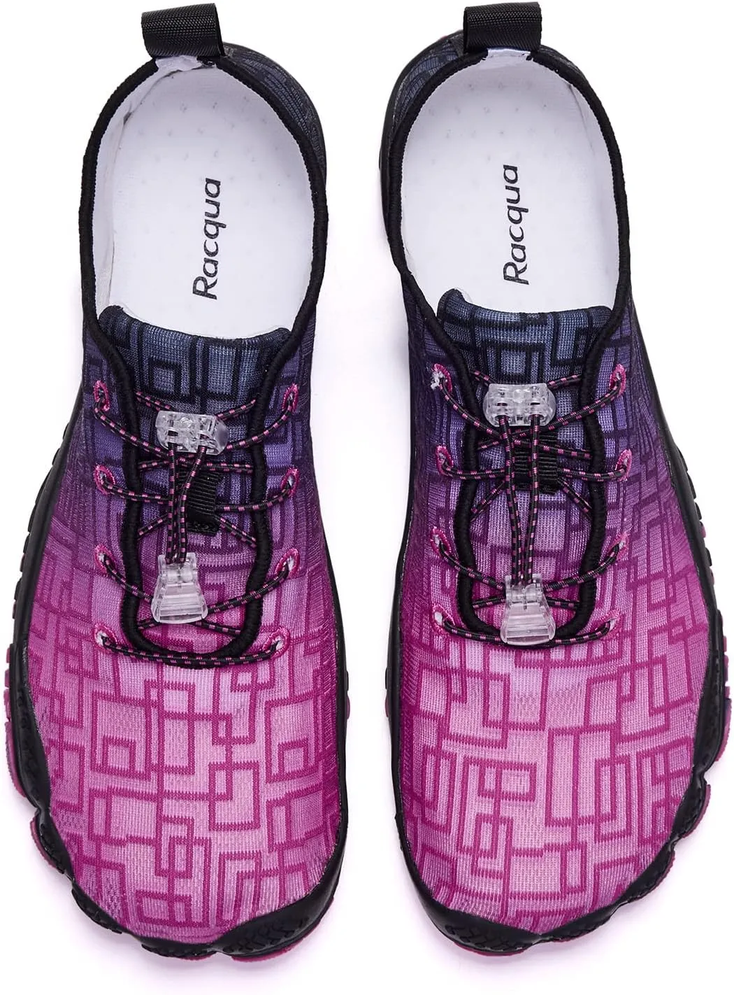 Racqua Water Shoes Quick Dry Barefoot Beach Aqua Sport Swim Surf Pool Hiking Diving Walking for Men Women