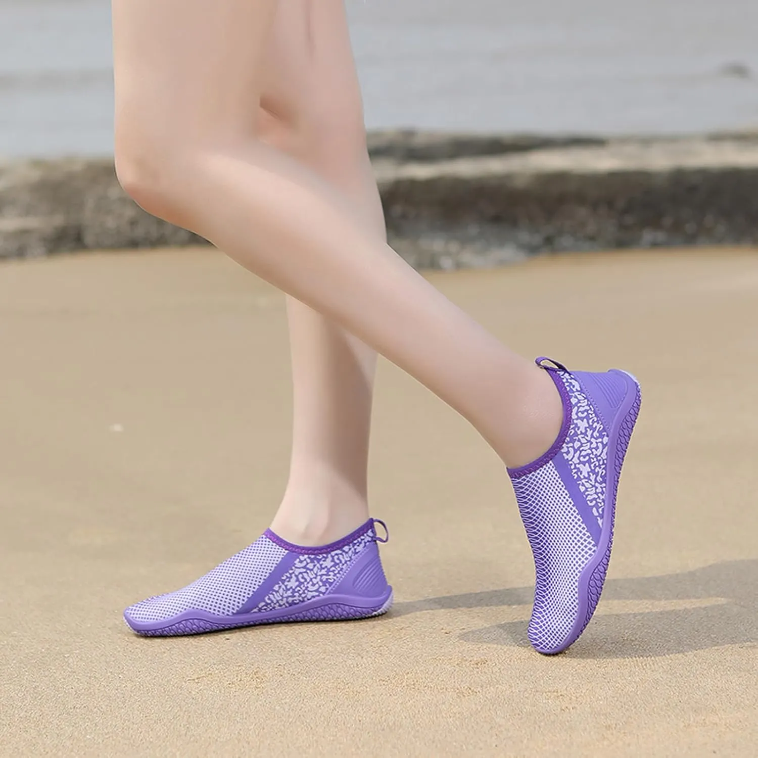 Water Shoes for Women Men Quick Dry Breathable Beach Swim Dive Hike Walk Aqua Barefoot Yoga Gym Sneakers